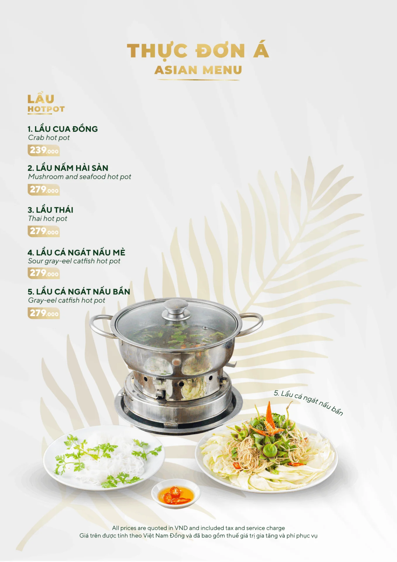 MENU MÓN ĂN