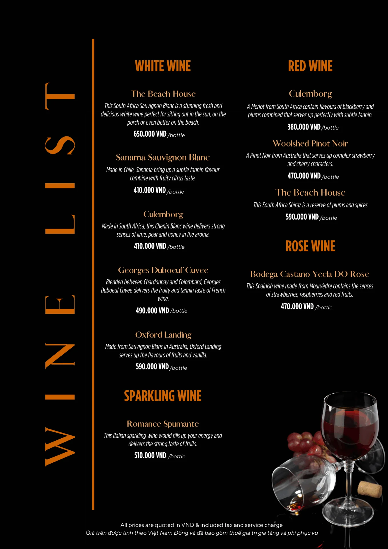 RƯỢU - BIA - COCKTAILS